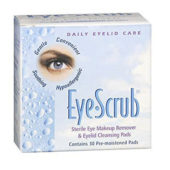 Eyescrub® Sterile, dischete pentru demachiere și curățare a pleoapelor