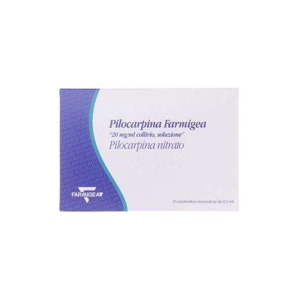 Pilocarpina Farmigea 20 mg/ml (25x0.5 ml)