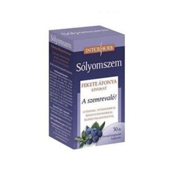 Vitamin Interherb Sólyomszem Fekete Afonya (x30)