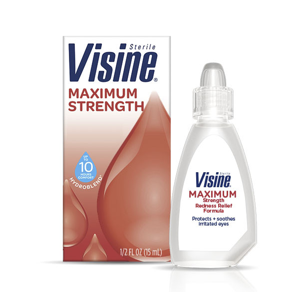 Visine Maximum Strength Redness Relief Formula (15 Ml)