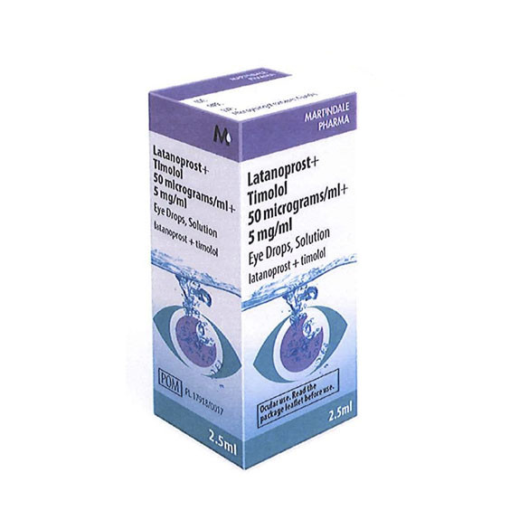 Latanoprost+Timolol 50 micrograms|ml + 5 mg|ml (10 ml)
