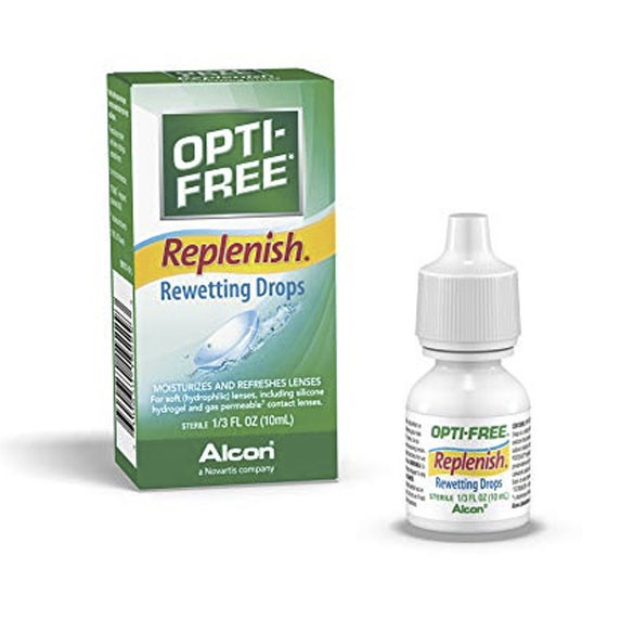 Opti-Free Replenish Rewetting Drops (10 ml)