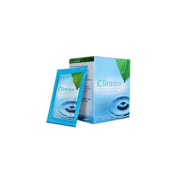 Blepha Cura Cliradex - soluție de curățare naturală pentru pleoape, gene și față (x24)