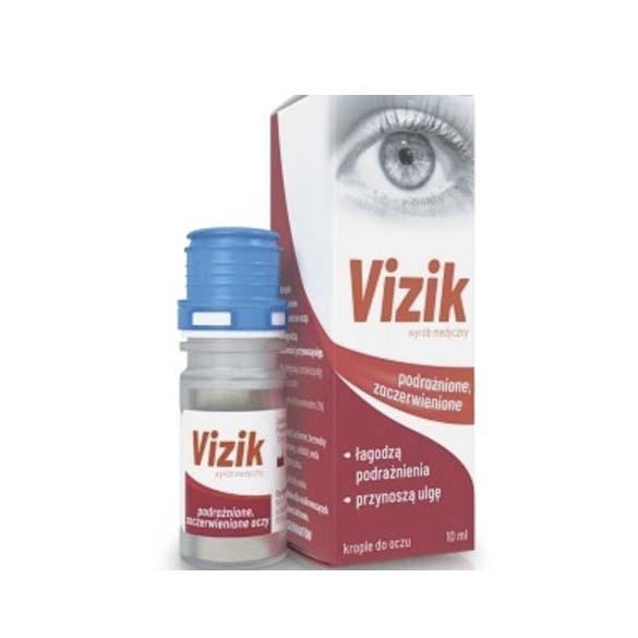 Vizik irritated and red eyes (10 ml)