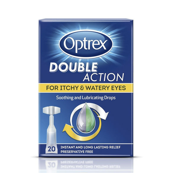Optrex Double Action Itchy Eyes Monodose (x20)