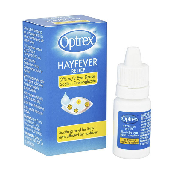 Optrex Hayfever Relief Drops (10 ml)