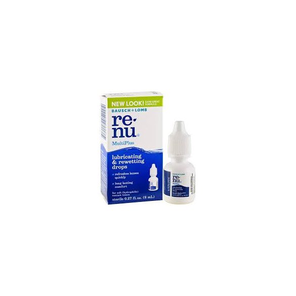 ReNu MultiPlus Lubricating & Rewetting Drops (8 ml)