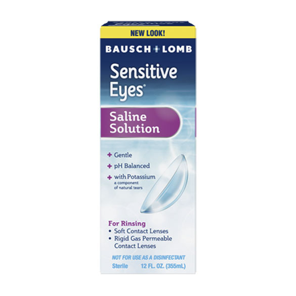 Sensitive Eyes Soluție Salină (385 ml)